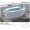 Luxus oval geformte Acrylfreistehende Badewannen für entspannende Spa